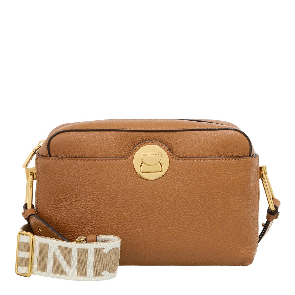 Coccinelle Schultertasche - Liya Signature - Gr. unisize - in Braun - für Damen von Coccinelle