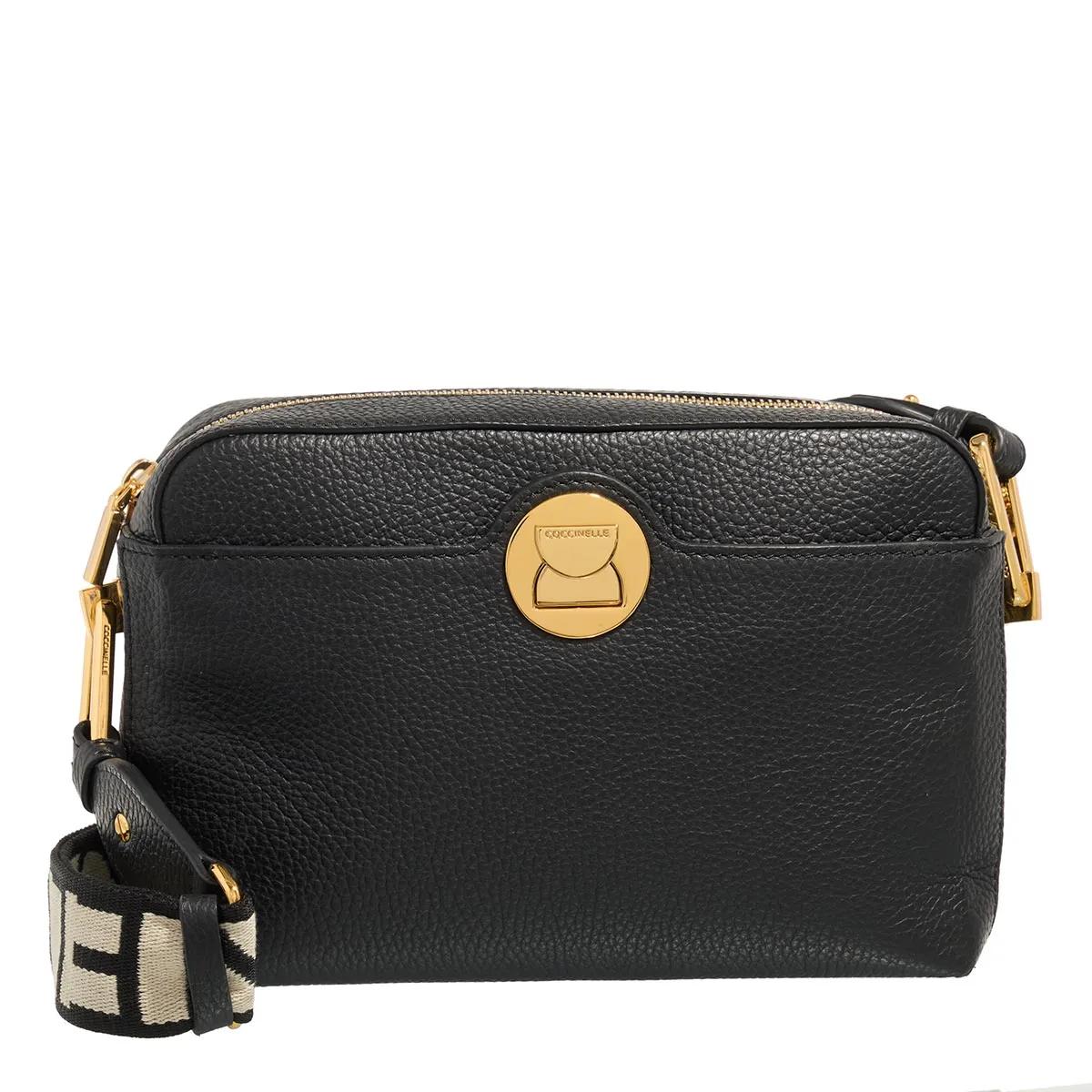 Coccinelle Schultertasche - Liya Signature - Gr. unisize - in Schwarz - für Damen von Coccinelle