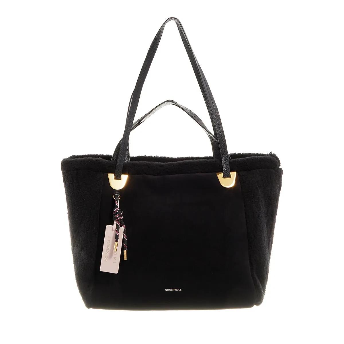 Coccinelle Schultertasche - Oliver Coccinelle x Inuikii - Gr. unisize - in Schwarz - für Damen von Coccinelle