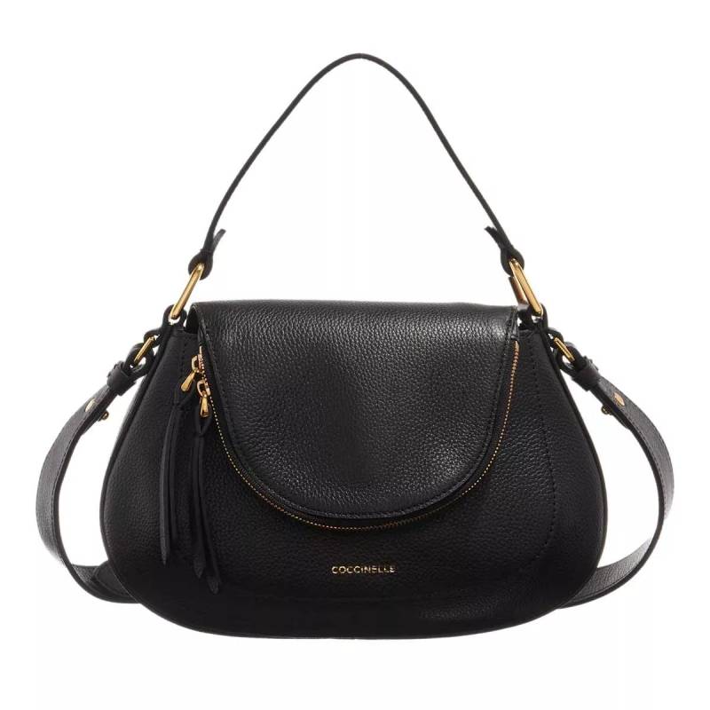 Coccinelle Schultertasche - Sole - Gr. unisize - in Schwarz - für Damen von Coccinelle