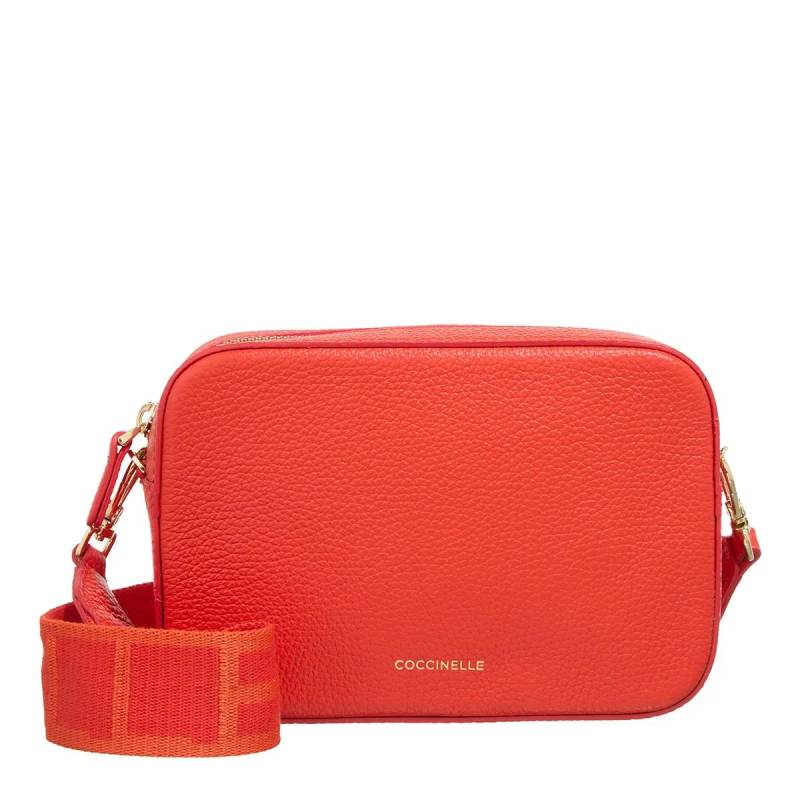 Coccinelle Schultertasche - Tebe - Gr. unisize - in Orange - für Damen von Coccinelle