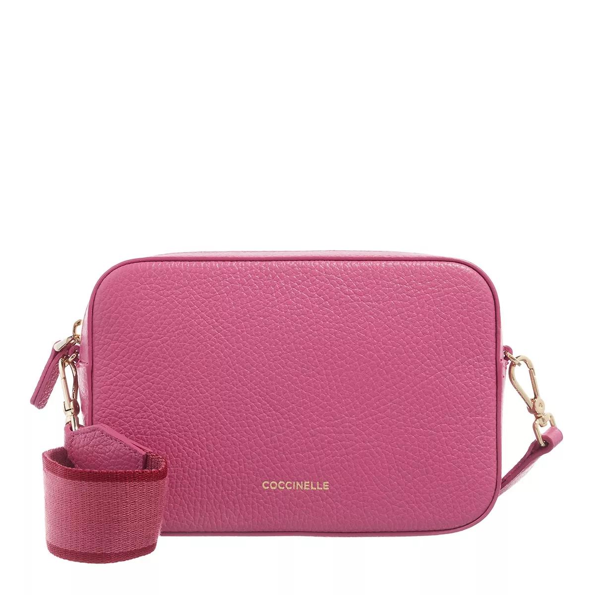 Coccinelle Schultertasche - Tebe - Gr. unisize - in Rosa - für Damen von Coccinelle