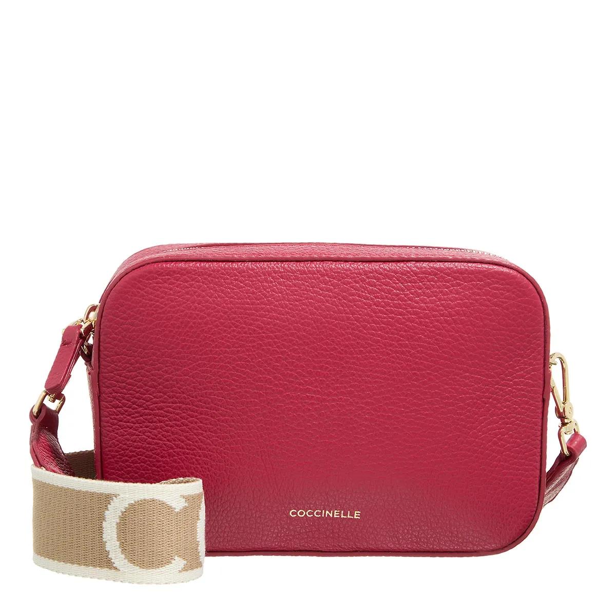 Coccinelle Schultertasche - Tebe - Gr. unisize - in Rot - für Damen von Coccinelle