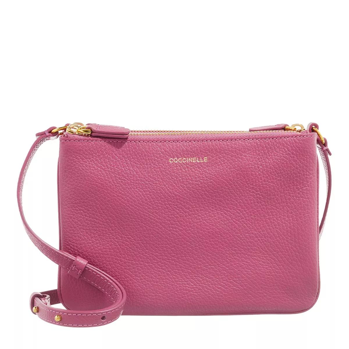 Coccinelle Schultertasche - Trinity - Gr. unisize - in Rosa - für Damen von Coccinelle