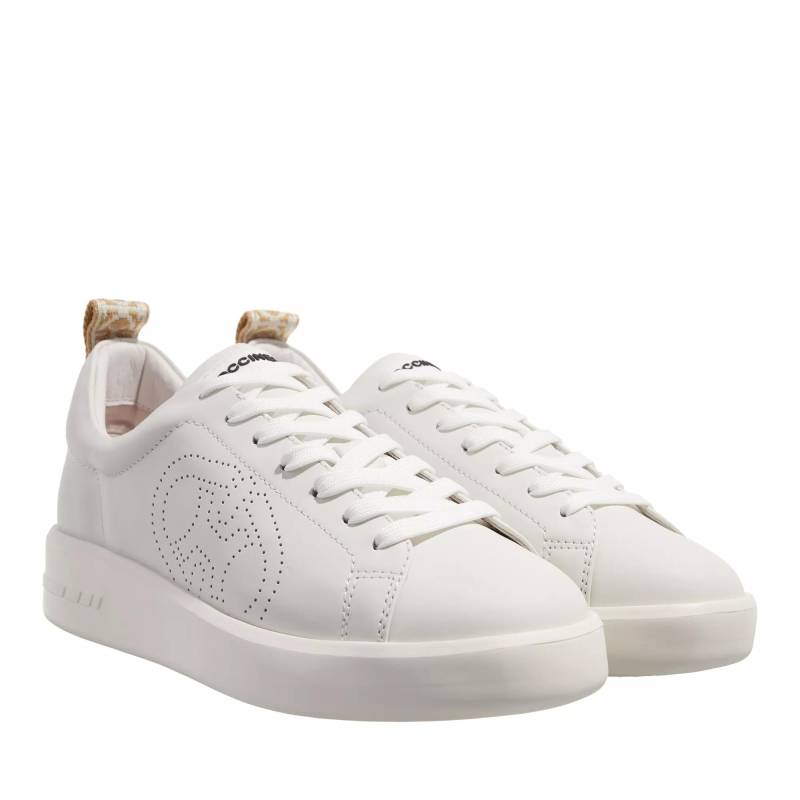 Coccinelle Low-Top Sneaker - Coccinellemonog Perforee - Gr. 36 (EU) - in Creme - für Damen von Coccinelle