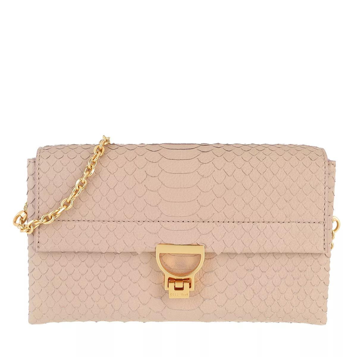 Coccinelle Umhängetasche - Arlettis Python Lulula Crossbody Bag - Gr. unisize - in Rosa - für Damen von Coccinelle