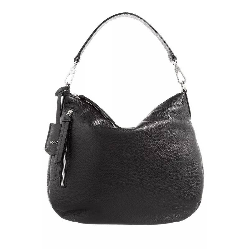 Abro Schultertasche - Beutel Juna Small Nos - Gr. unisize - in Schwarz - für Damen von abro