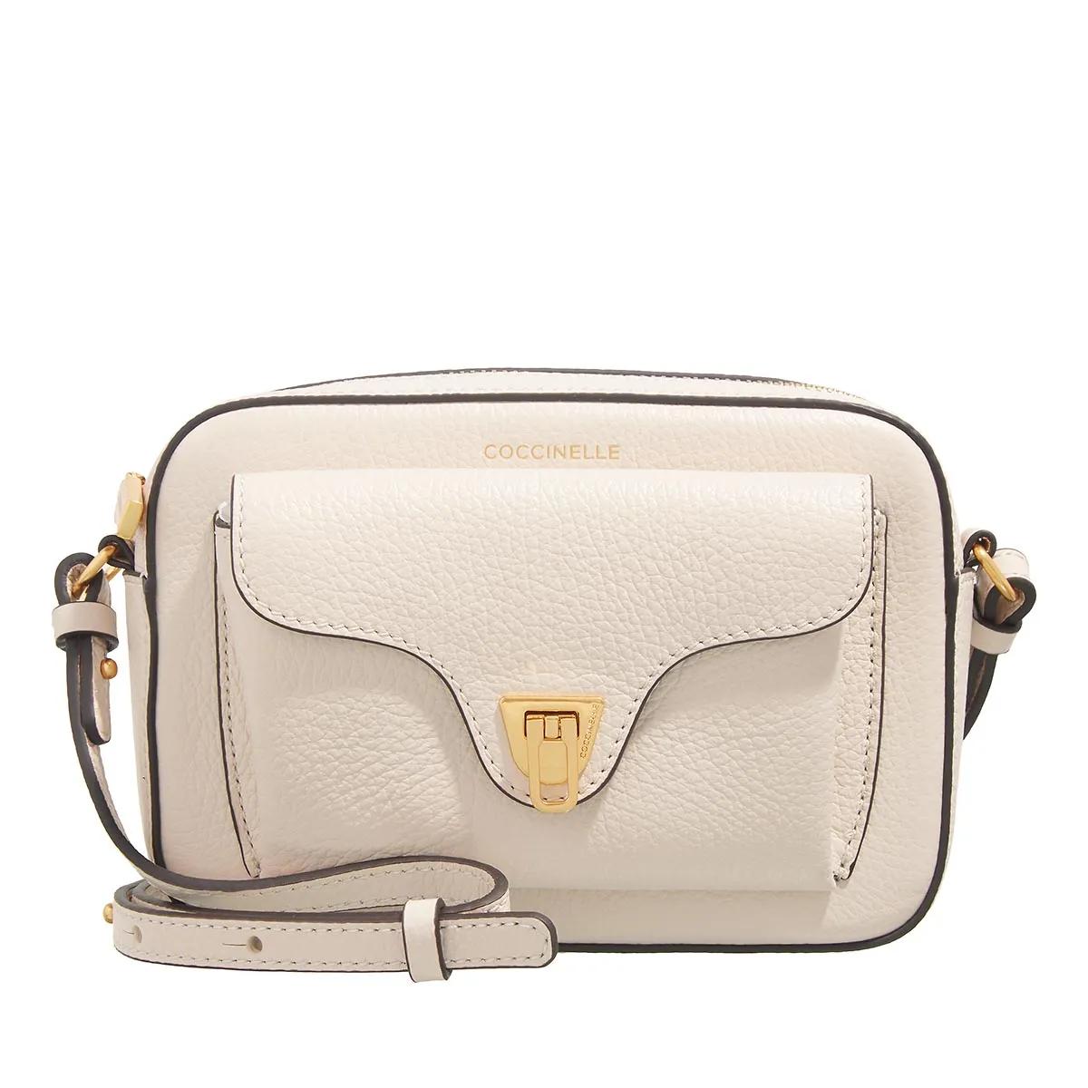 Coccinelle Schultertasche - Coccinelle Beat Soft - Gr. unisize - in Beige - für Damen von Coccinelle