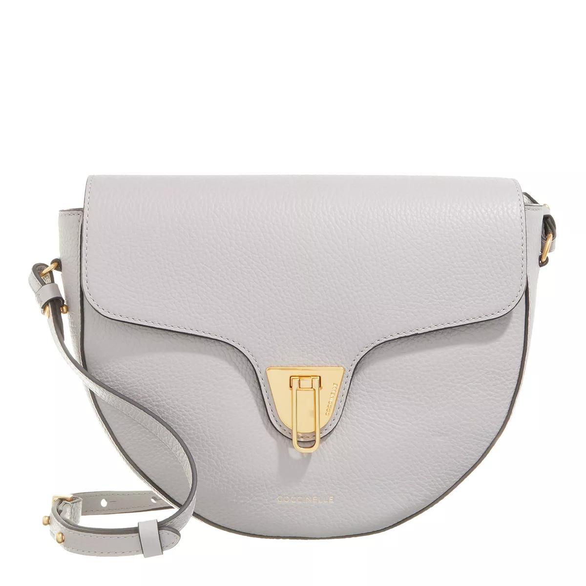 Coccinelle Schultertasche - Coccinelle Beat Soft - Gr. unisize - in Grau - für Damen von Coccinelle