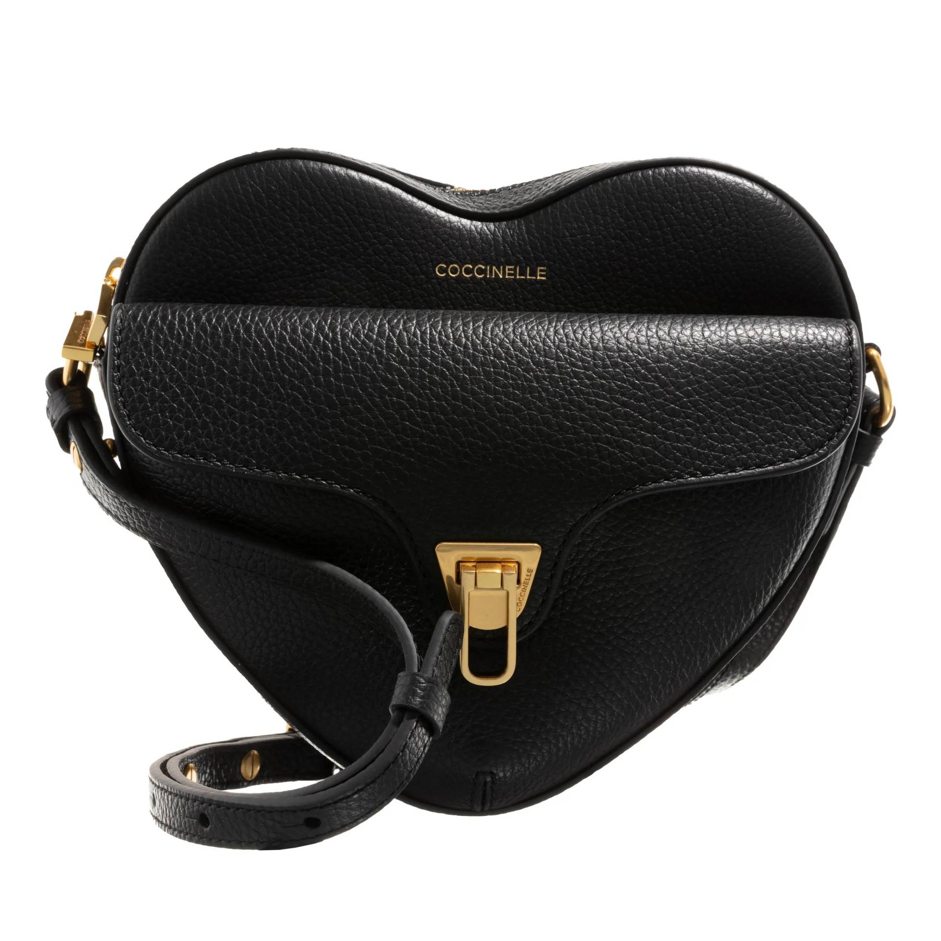 Coccinelle Schultertasche - Coccinelle Beat Soft - Gr. unisize - in Schwarz - für Damen von Coccinelle