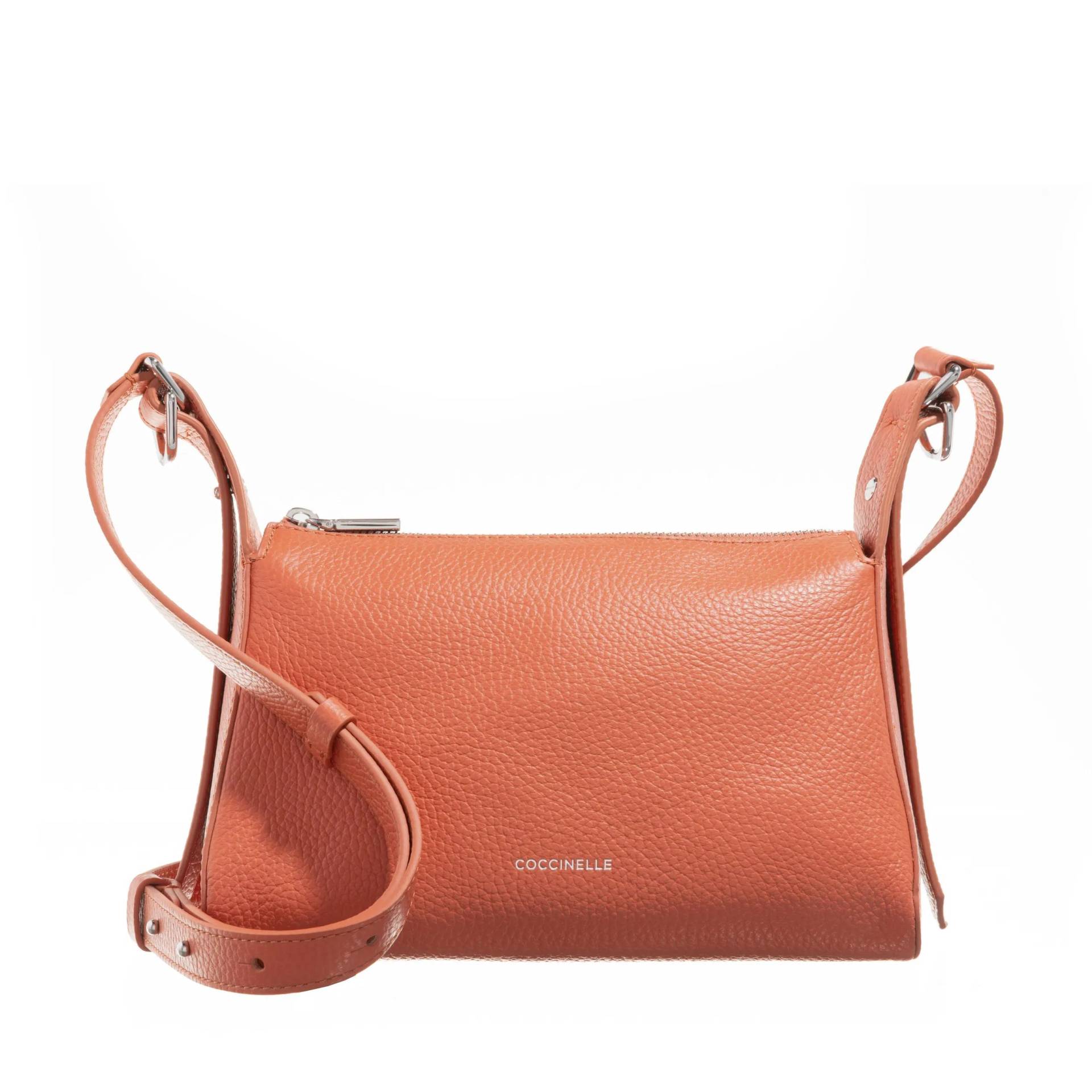 Coccinelle Schultertasche - Coccinellebishop - Gr. unisize - in Orange - für Damen von Coccinelle