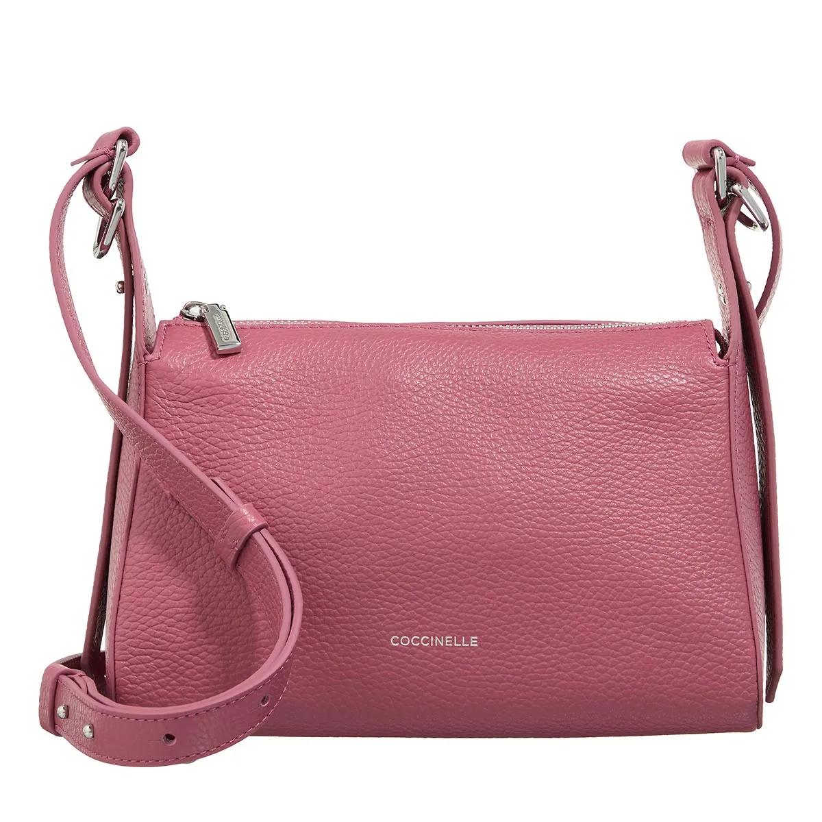 Coccinelle Schultertasche - Coccinellebishop - Gr. unisize - in Rosa - für Damen von Coccinelle