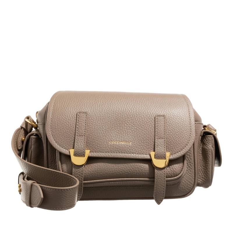 Coccinelle Schultertasche - Coccinellecampus - Gr. unisize - in Taupe - für Damen von Coccinelle