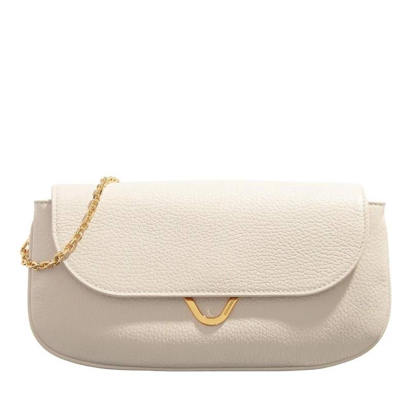 Coccinelle Schultertasche - Coccinelledew - Gr. unisize - in Creme - für Damen von Coccinelle