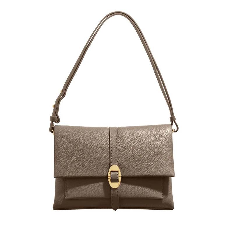 Coccinelle Schultertasche - Coccinelledorian - Gr. unisize - in Taupe - für Damen von Coccinelle