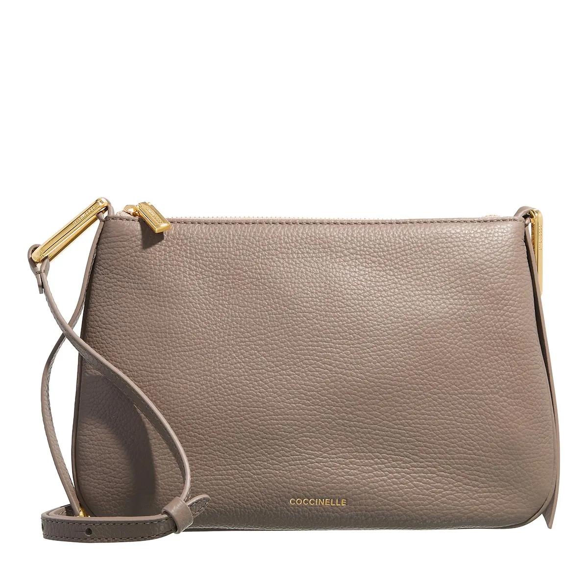 Coccinelle Schultertasche - Coccinellemagie - Gr. unisize - in Taupe - für Damen von Coccinelle