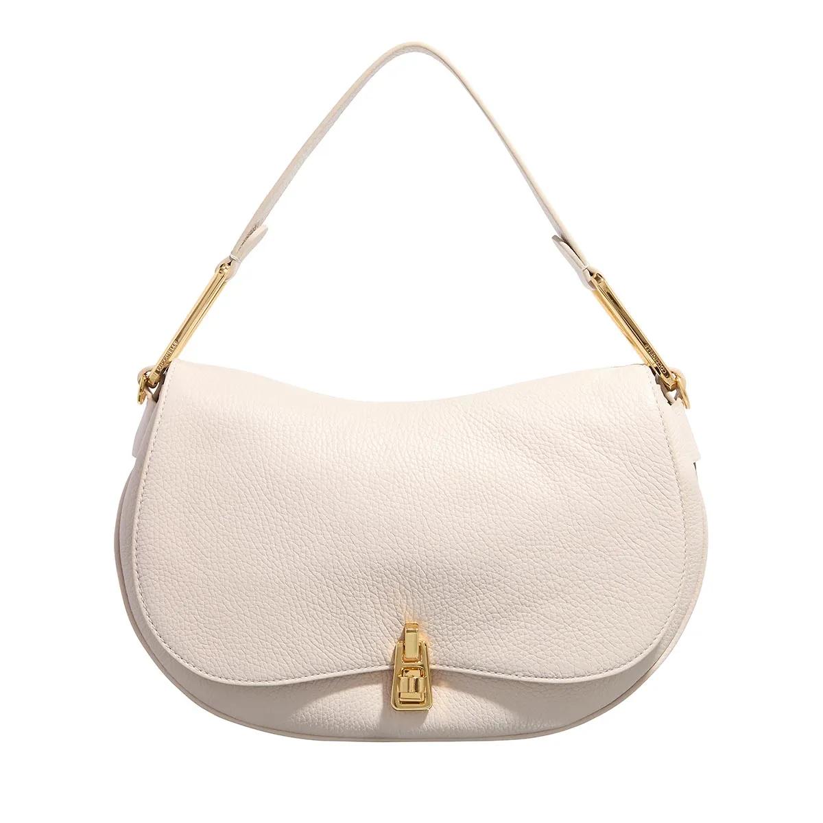 Coccinelle Schultertasche - Coccinellemagie Soft - Gr. unisize - in Creme - für Damen von Coccinelle