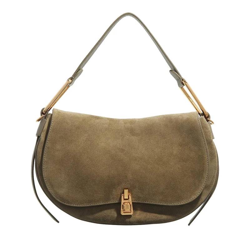 Coccinelle Schultertasche - Coccinellemagie Suede Bim - Gr. unisize - in Grün - für Damen von Coccinelle