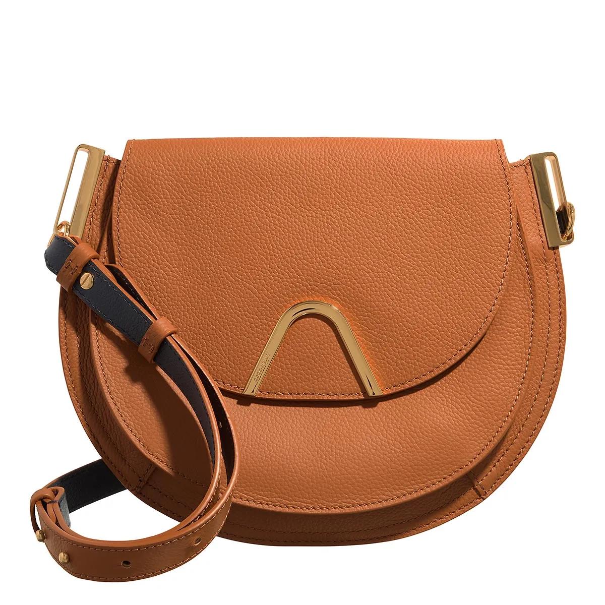 Coccinelle Schultertasche - Coccinellesunup - Gr. unisize - in Cognacbraun - für Damen von Coccinelle