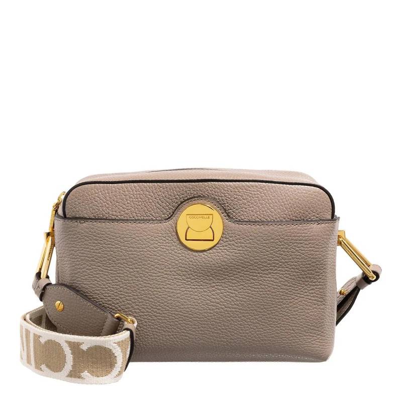 Coccinelle Schultertasche - Liya Signature - Gr. unisize - in Taupe - für Damen von Coccinelle