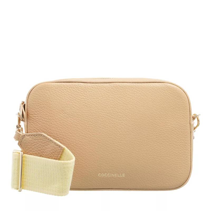 Coccinelle Umhängetasche - Tebe - Gr. unisize - in Beige - für Damen von Coccinelle