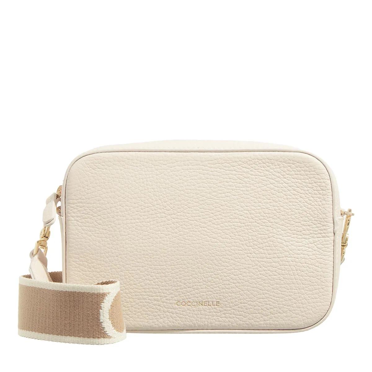 Coccinelle Schultertasche - Tebe - Gr. unisize - in Beige - für Damen von Coccinelle