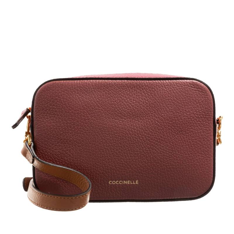 Coccinelle Schultertasche - Tebe Tricolor - Gr. unisize - in Rot - für Damen von Coccinelle