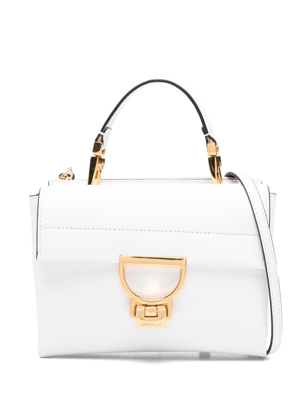 Coccinelle medium Arlettis cross body bag - White von Coccinelle