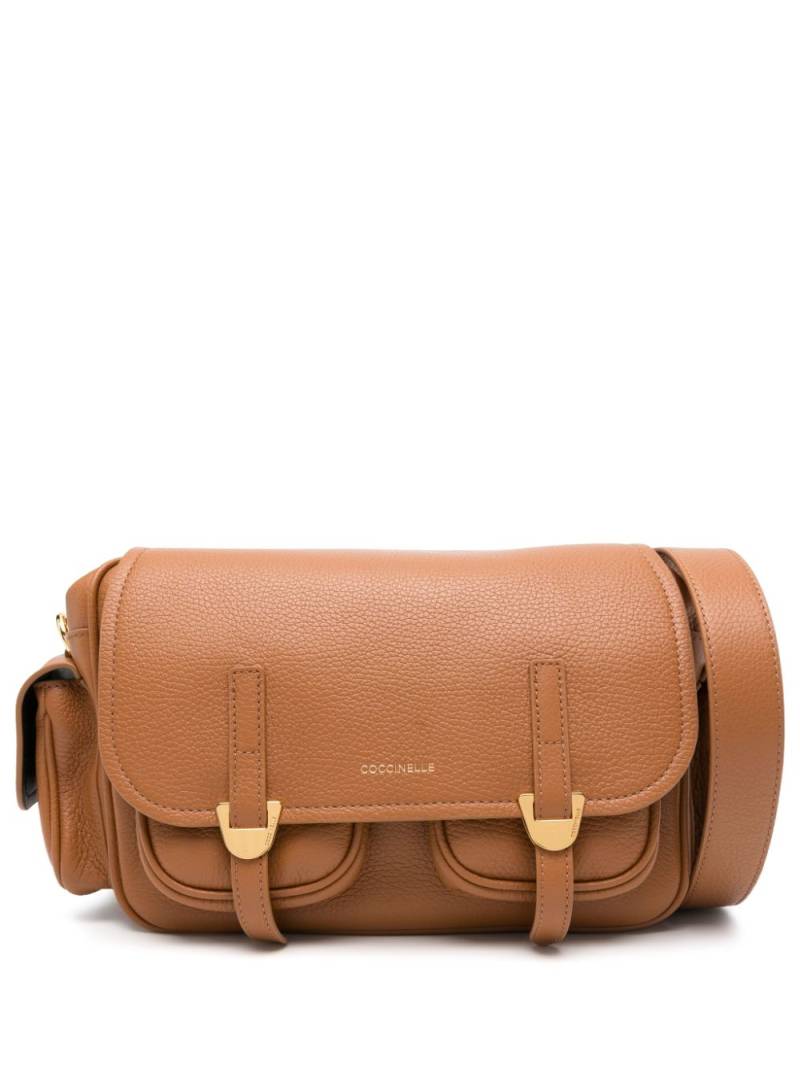 Coccinelle medium Campus cross body bag - Brown von Coccinelle