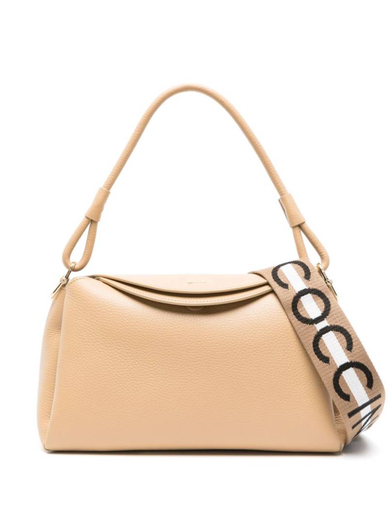 Coccinelle medium Eclyps leather shoulder bag - Neutrals von Coccinelle