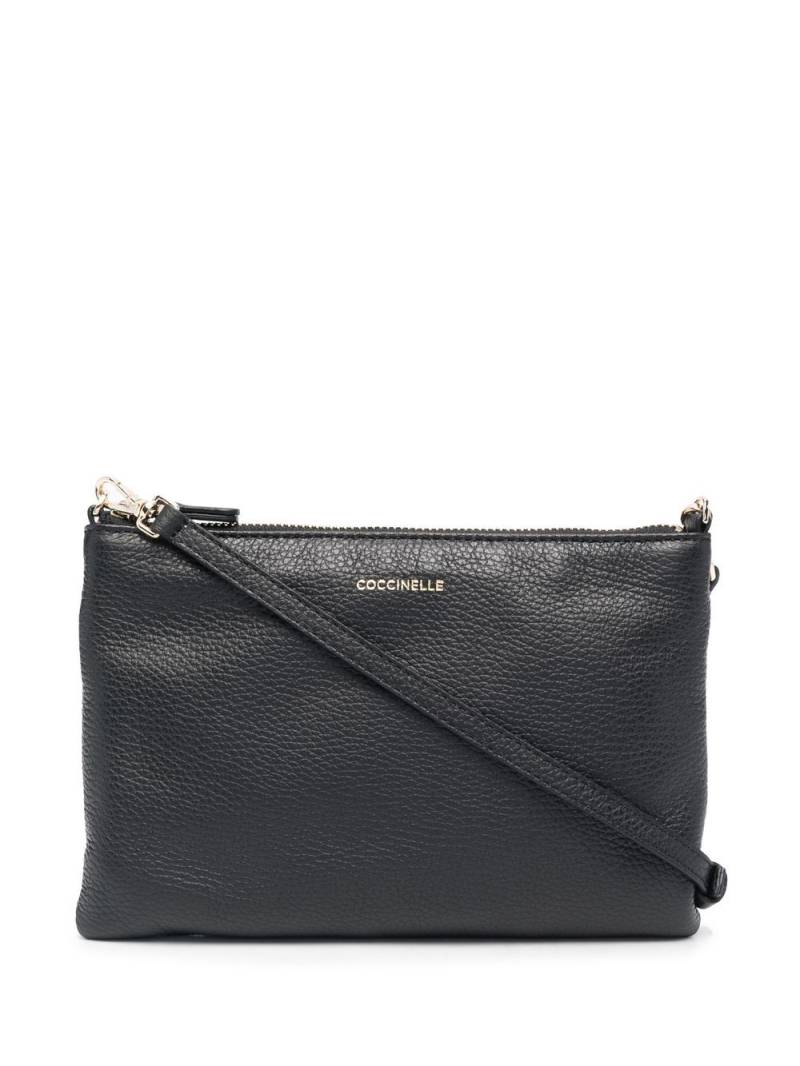 Coccinelle pebbled-textured cross-body bag - Black von Coccinelle