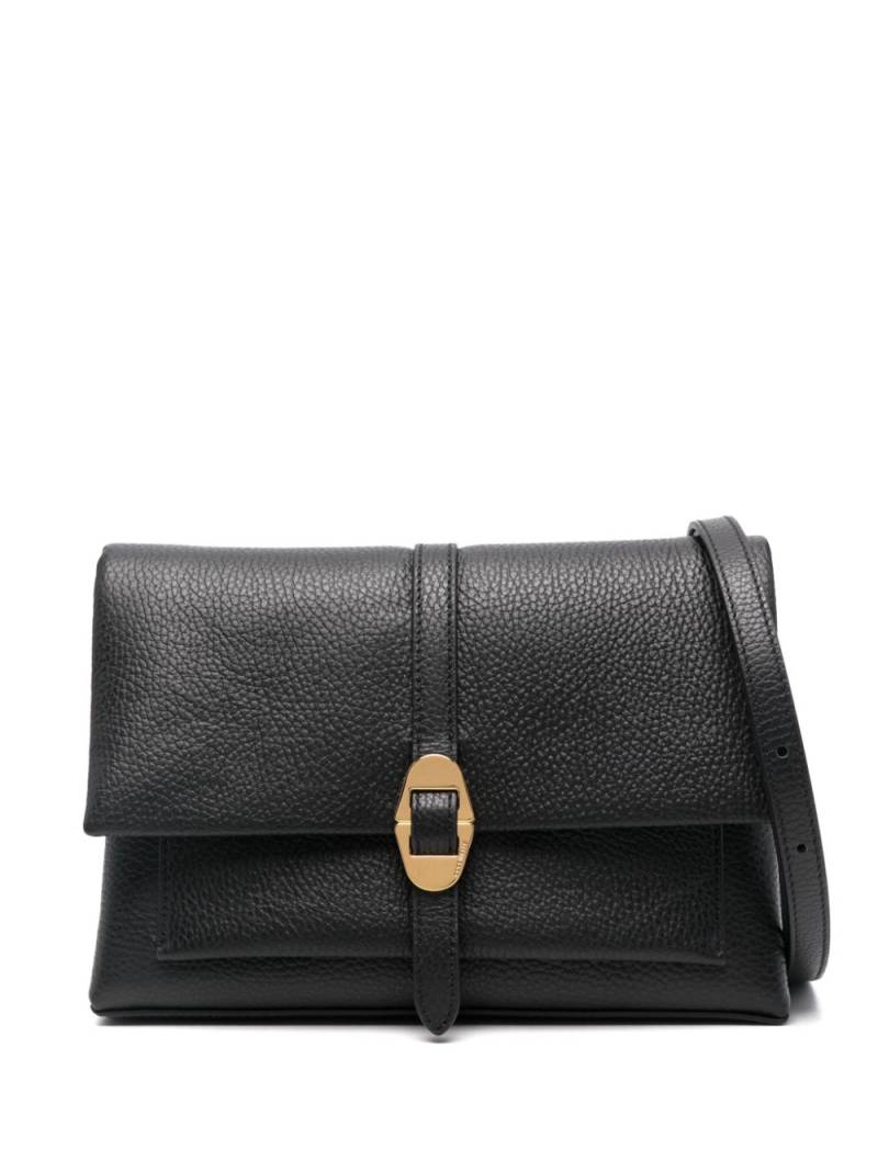 Coccinelle small Dorian leather shoulder bag - Black von Coccinelle