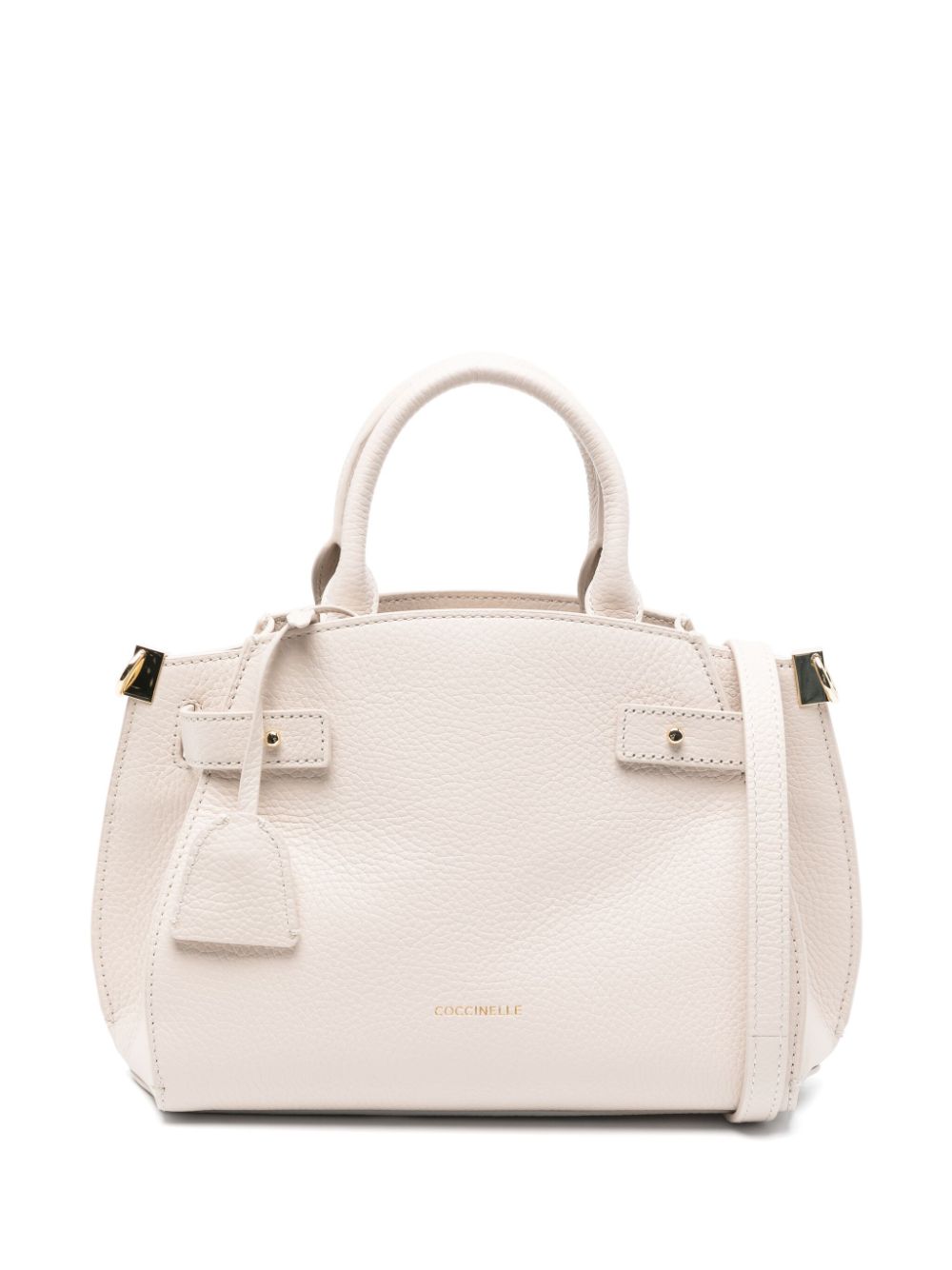 Coccinelle small Klichè tote bag - White von Coccinelle