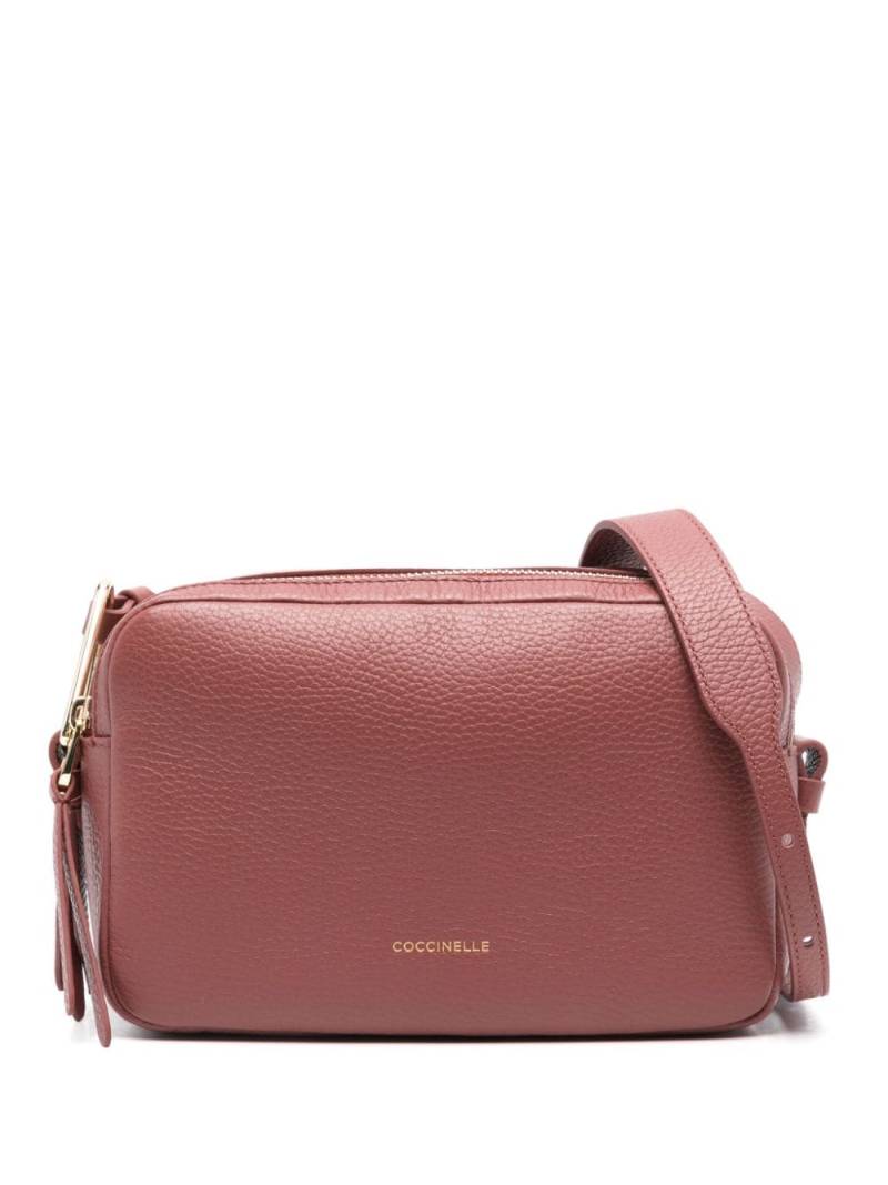 Coccinelle small Malory leather shoulder bag - Brown von Coccinelle