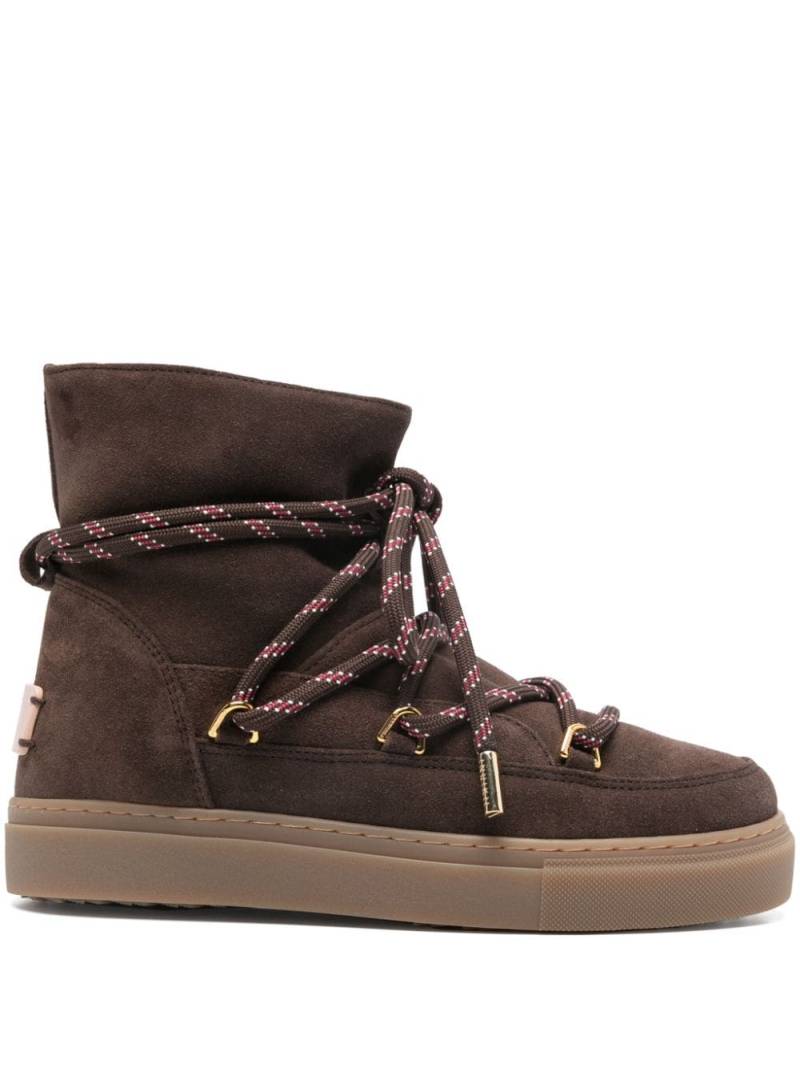 Coccinelle x Inuikii suede boots - Brown von Coccinelle