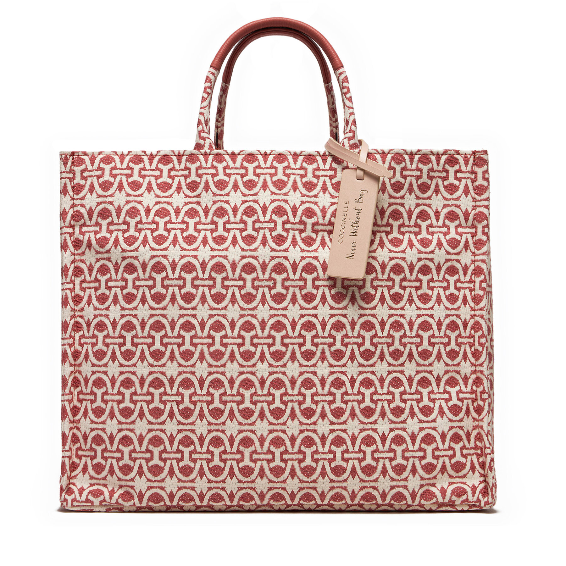 Handtasche Coccinelle MBD Never Without Bag Monogram E1 MBD 18 01 01 Rosa von Coccinelle