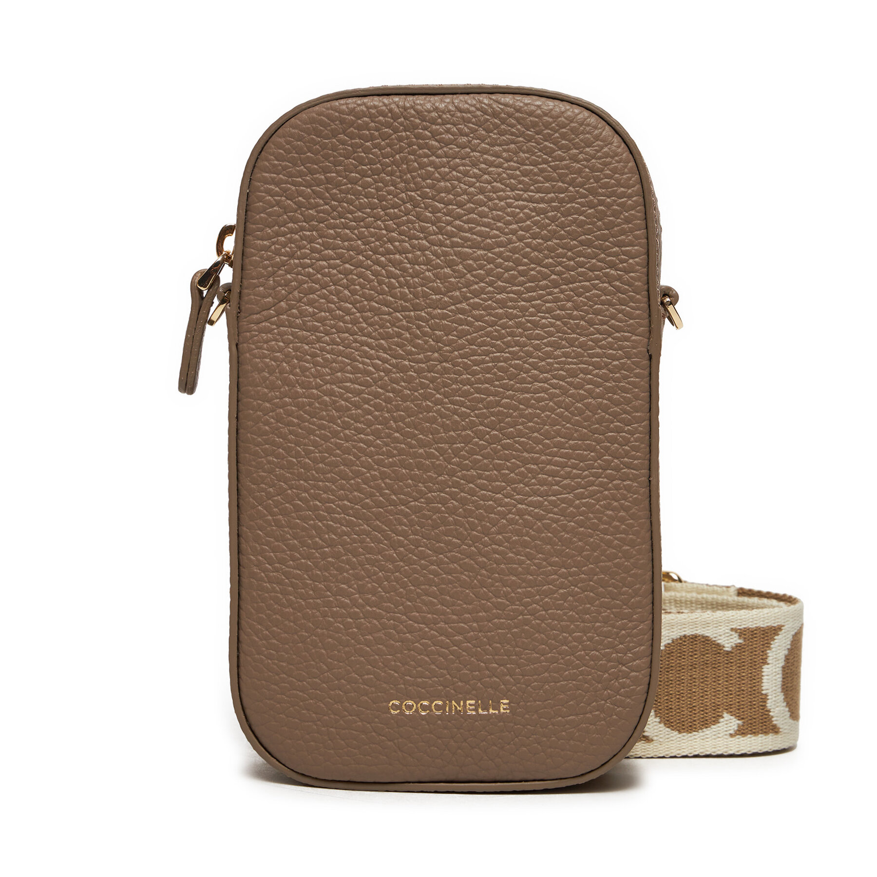 Handtasche Coccinelle MN5 Tebe E5 MN5 27 01 01 Beige von Coccinelle