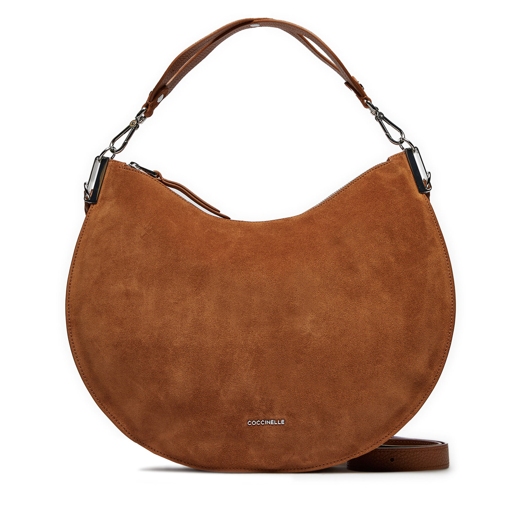 Handtasche Coccinelle QKG Coccinellesunup Suede E1 QKG 13 01 01 Braun Handtasche Coccinelle QKG Coccinellesunup Suede E1 QKG 13 01 01 Braun von Coccinelle