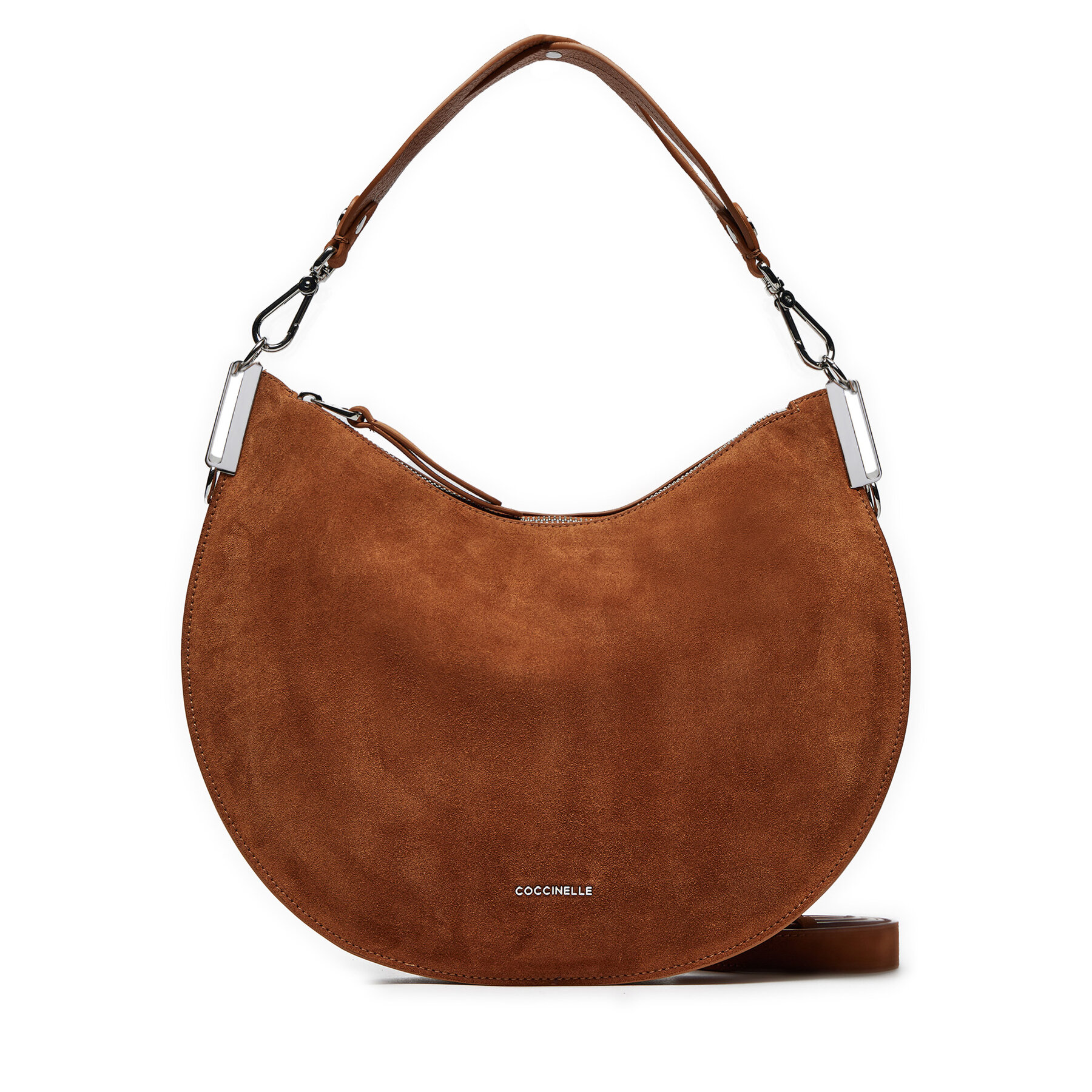 Handtasche Coccinelle QKG Coccinellesunup Suede E1 QKG 13 02 01 Braun Handtasche Coccinelle QKG Coccinellesunup Suede E1 QKG 13 02 01 Braun von Coccinelle