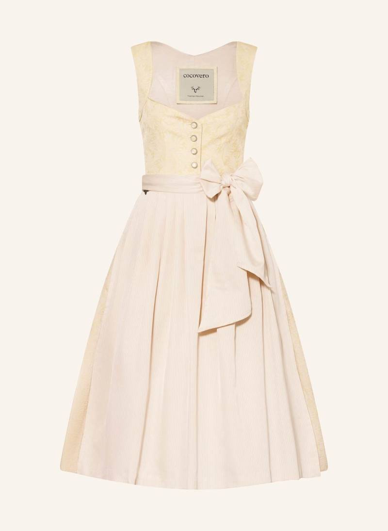Cocovero Dirndl Josephine gelb von CocoVero