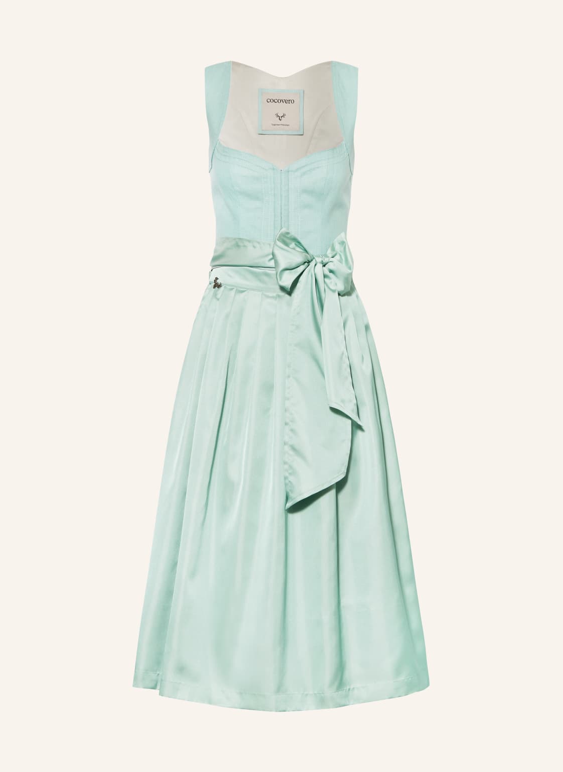 Cocovero Dirndl Nellie Mit Leinen gruen Cocovero Dirndl Nellie Mit Leinen gruen von CocoVero