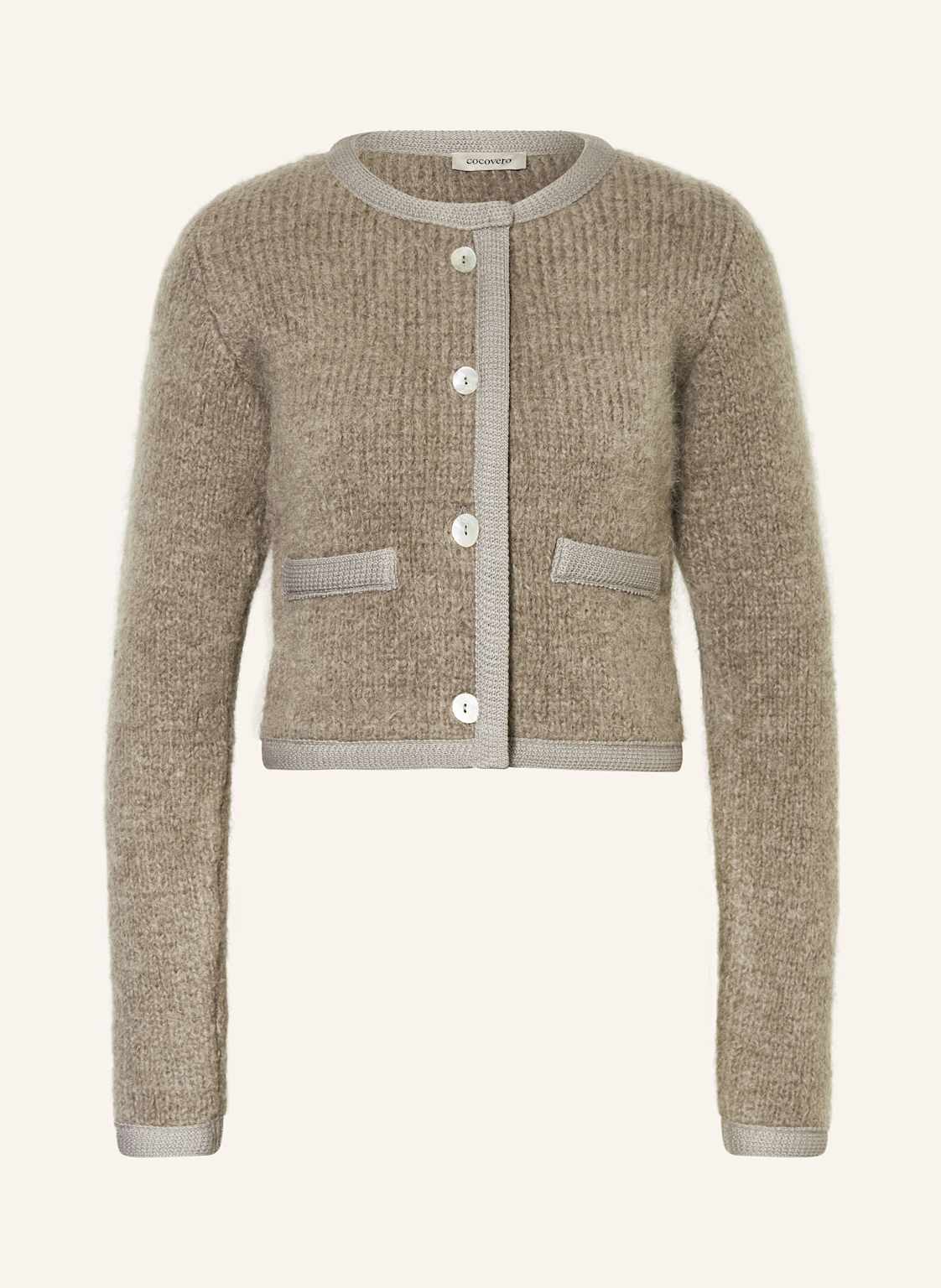 Cocovero Strickjacke Mora beige von CocoVero