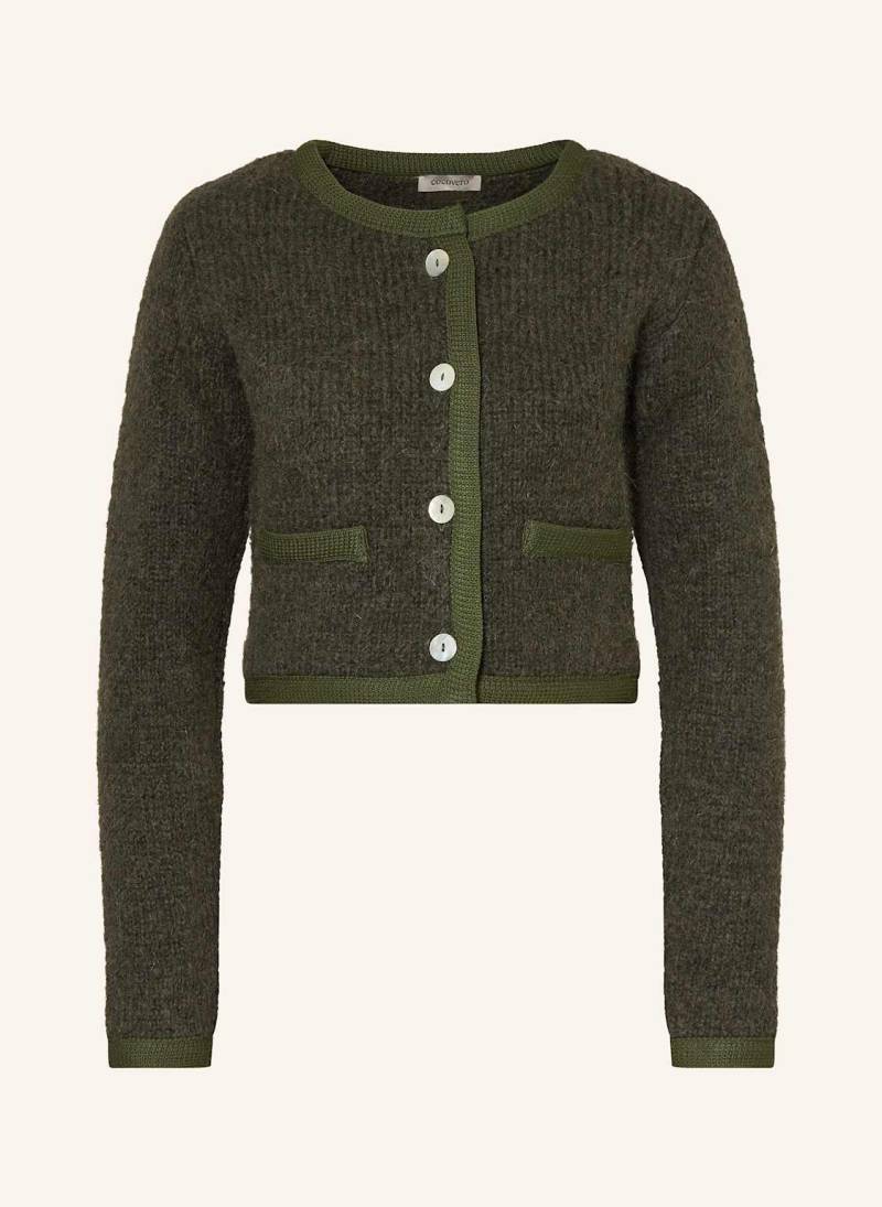 Cocovero Strickjacke Mora gruen Cocovero Strickjacke Mora gruen von CocoVero