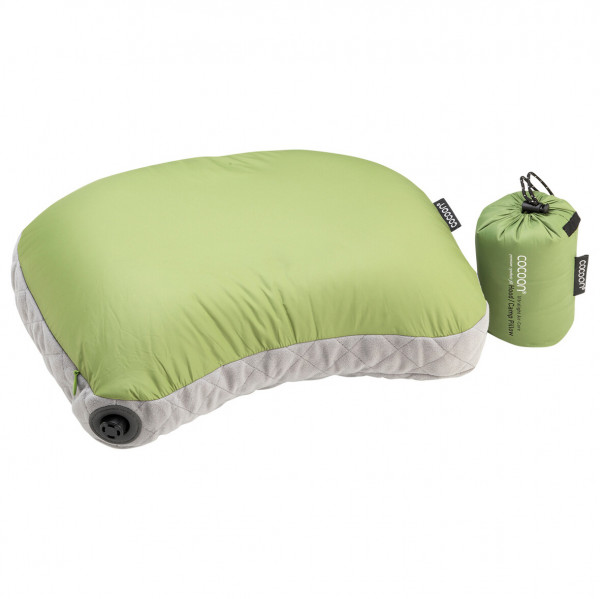 Cocoon - Air Core Hood / Camp Pillow Ultralight - Kissen Gr 28 x 37 cm grün von Cocoon