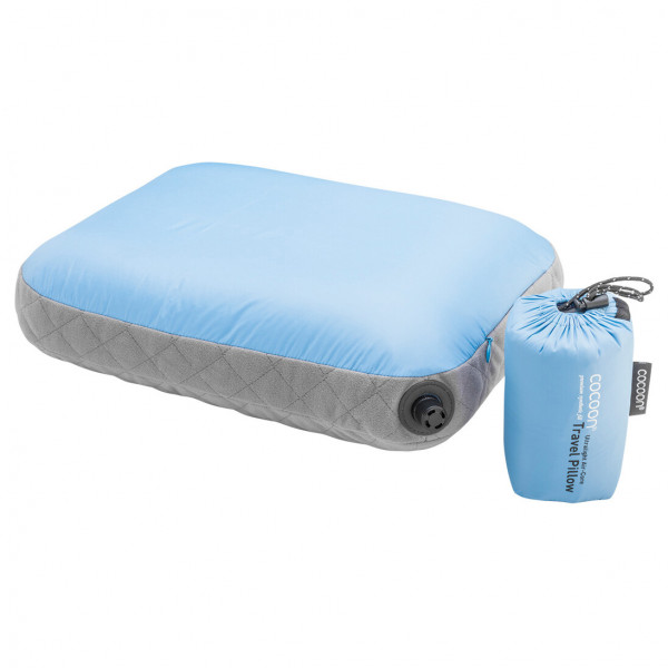 Cocoon - Air Core Ultralight Pillow - Kissen Gr 28 x 38 cm blau von Cocoon