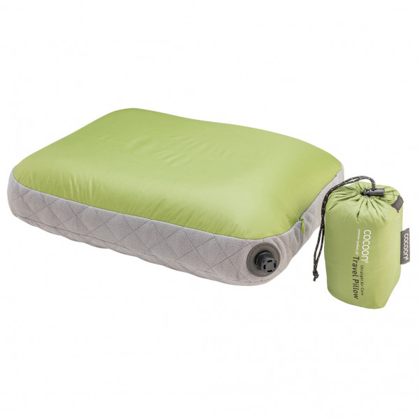 Cocoon - Air Core Ultralight Pillow - Kissen Gr 28 x 38 cm grün von Cocoon