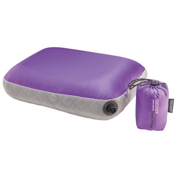 Cocoon - Air Core Ultralight Pillow - Kissen Gr 40 x 55 cm lila von Cocoon