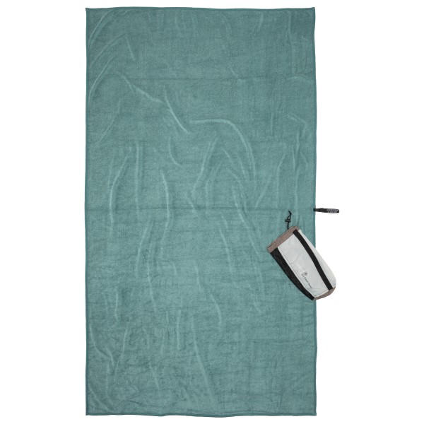 Cocoon - Eco Travel Towel - Mikrofaserhandtuch Gr 120 x 60 cm;150 x 80 cm;90 x 50 cm grün von Cocoon