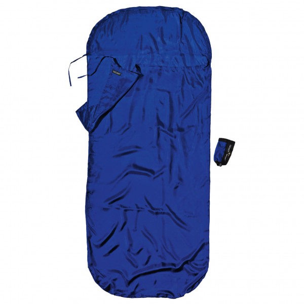 Cocoon - Kid's Silk Travelsheet - Reiseschlafsack Gr 180 x 76 cm blau von Cocoon