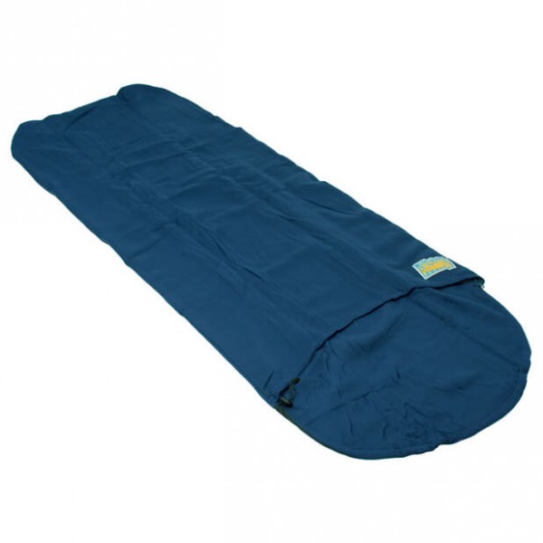 Cocoon - KidBag Fleece - Reiseschlafsack Gr 180 x 76/65 cm blau von Cocoon